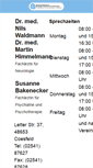 Mobile Screenshot of nervenarztpraxis-coesfeld.de